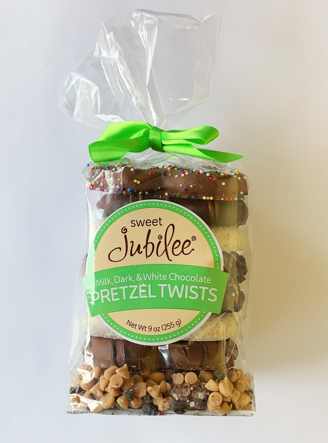 Spring Assorted Chocolate Covered Pretzel Twists Spring Assorted Chocolate Covered Pretzel Twists