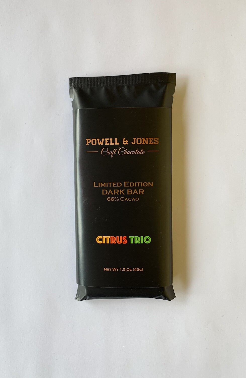 Powell & Jones Hand Crafted Limited Edition Dark Bar Powell & Jones Hand Crafted Limited Edition Dark Bar