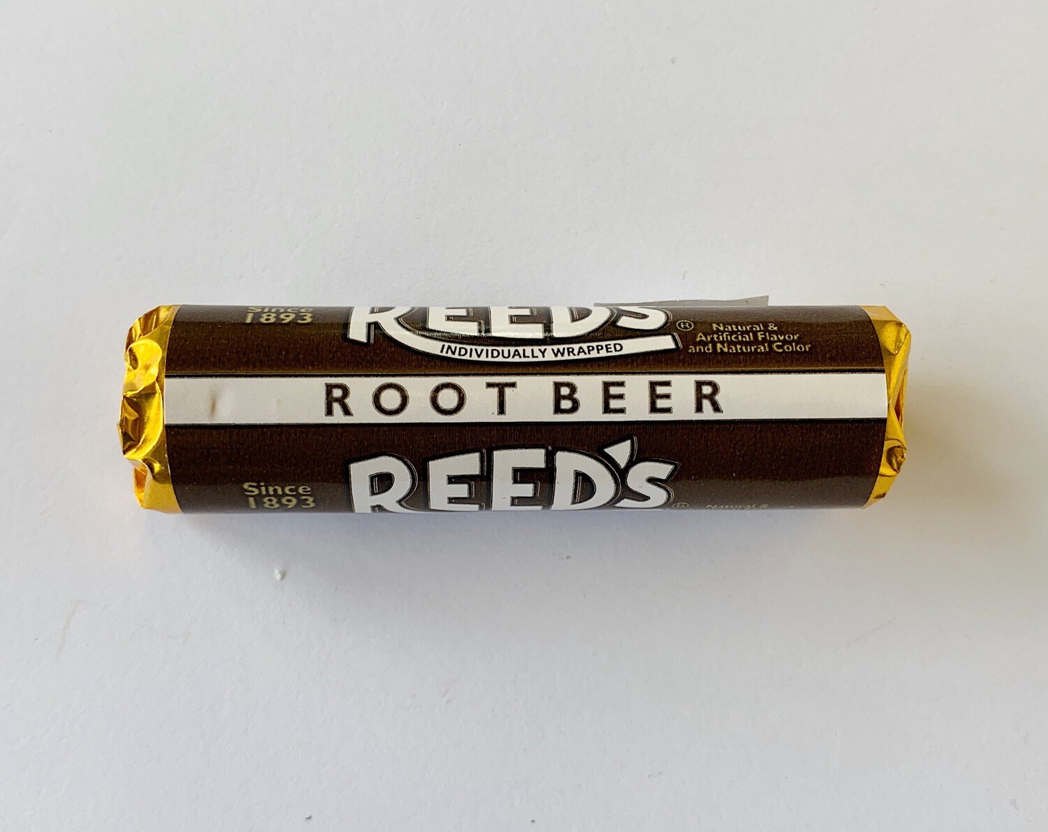Reed's Root Beer Hard Candy Rolls Reed's Root Beer Hard Candy Rolls