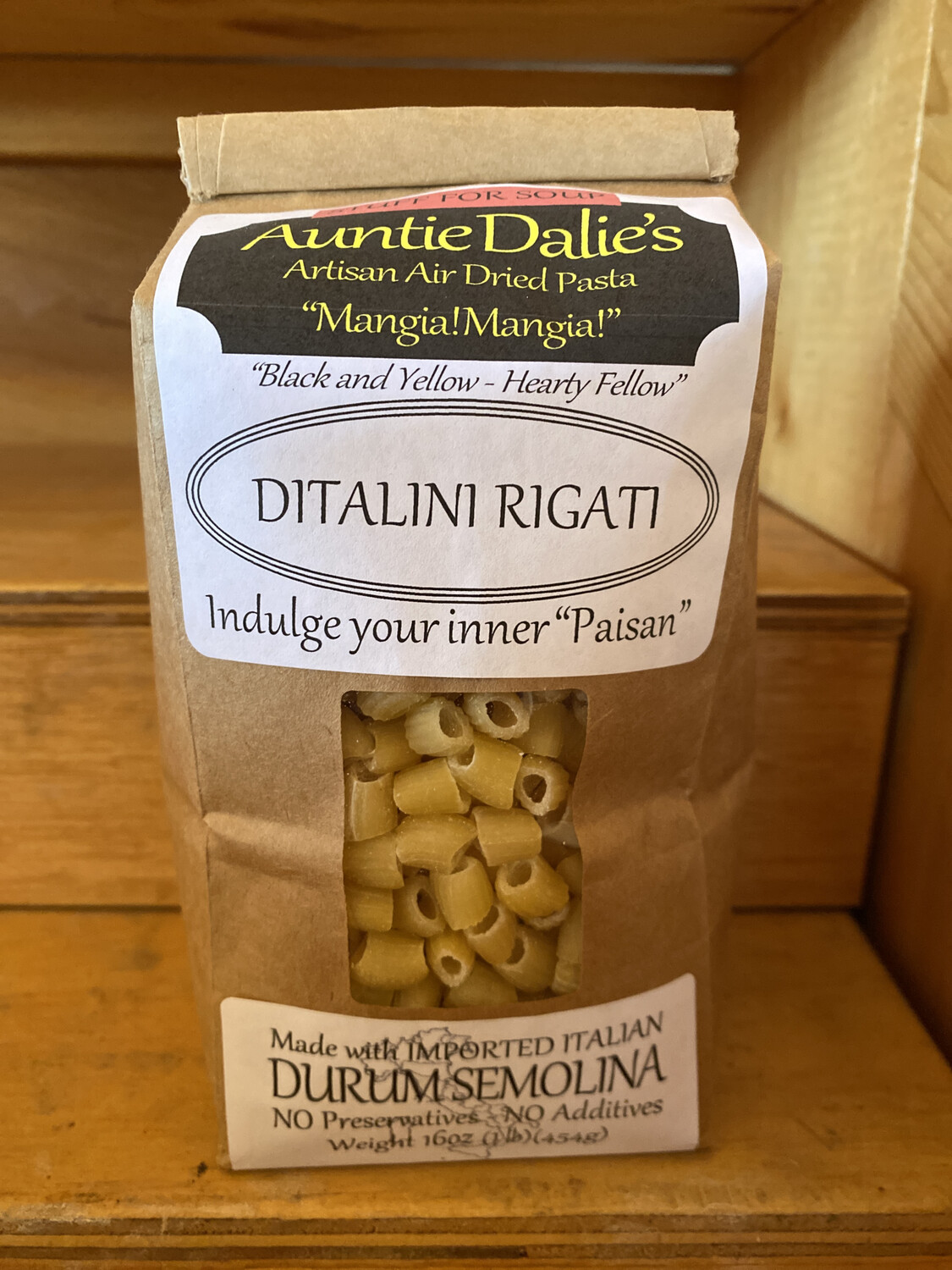 Ditalini Rigati | Auntie Dahlie’s Pasta Ditalini Rigati | Auntie Dahlie’s Pasta