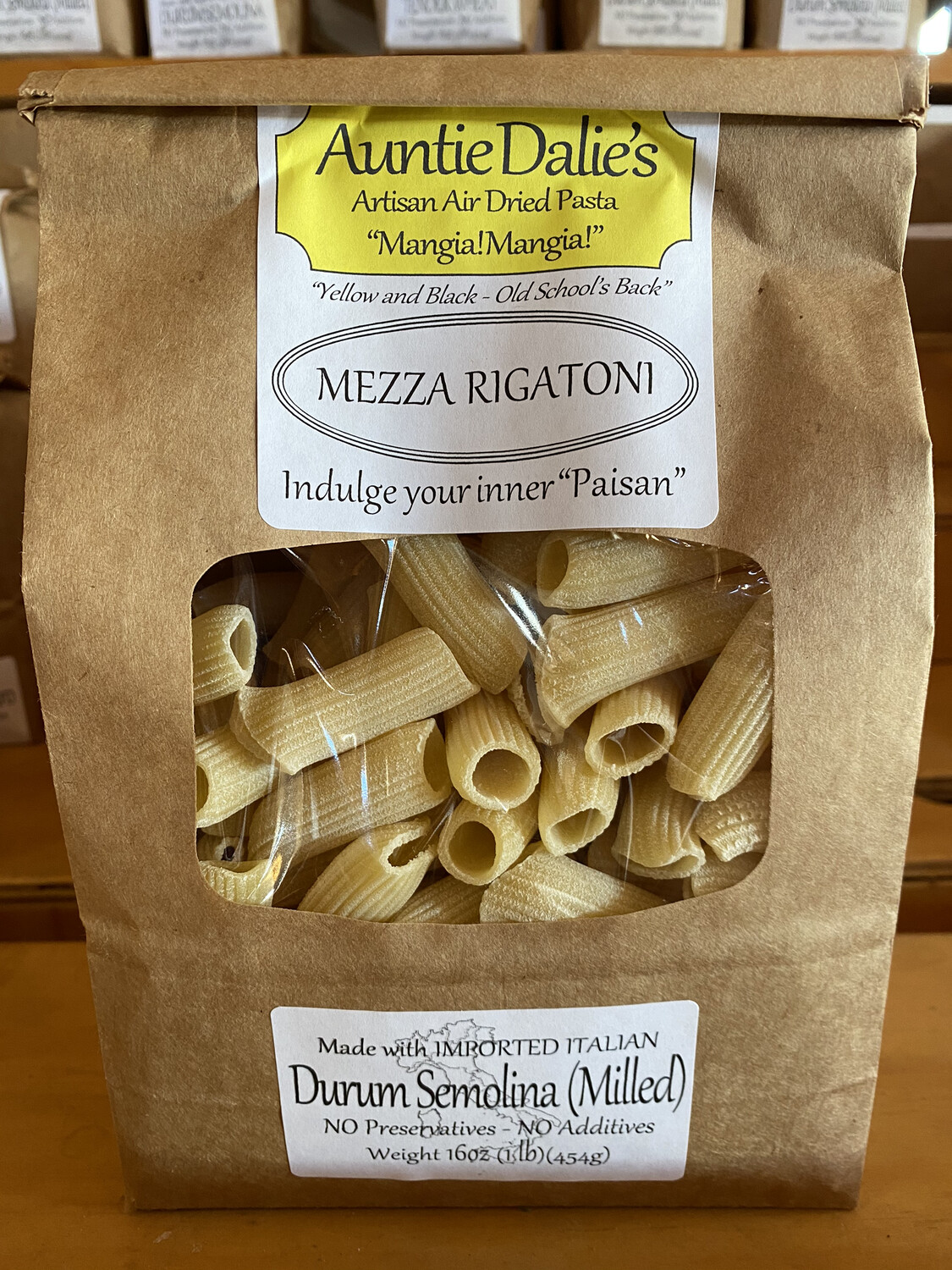 Mezza Rigatoni | Auntie Dalie's Mezza Rigatoni | Auntie Dalie's