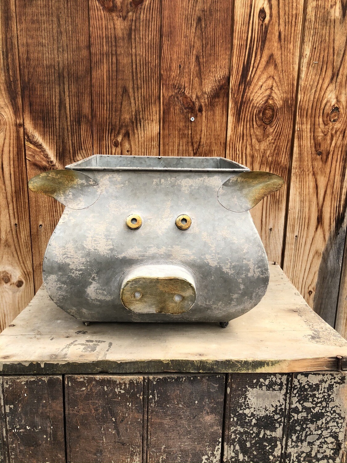 Garden Decor | Large Pig Planter Garden Decor | Large Pig Planter