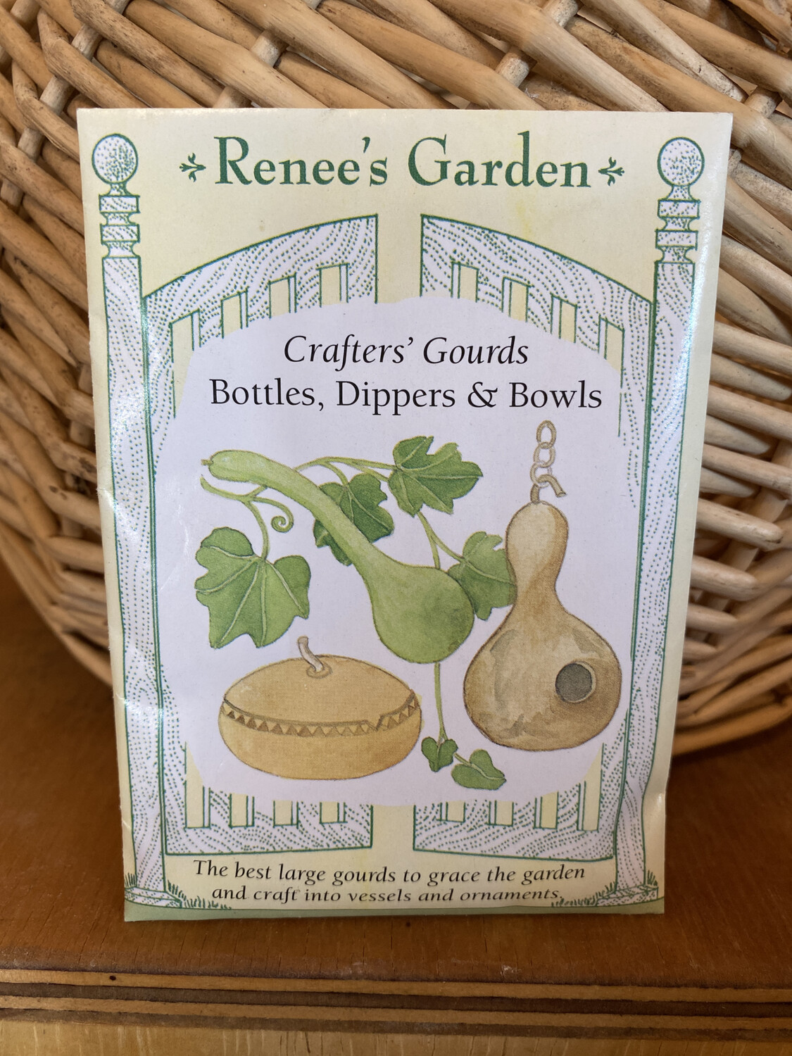 Crafters’ Gourds Bottles, Dippers & Bowls | Renee’s Garden Seed Pack | Past Year’s Seeds | Reduced Price Crafters’ Gourds Bottles, Dippers & Bowls | Renee’s Garden Seed Pack | Past Year’s Seeds | Reduced Price