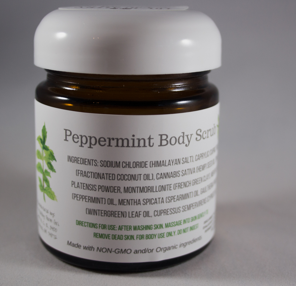 Peppermint Body Scrub