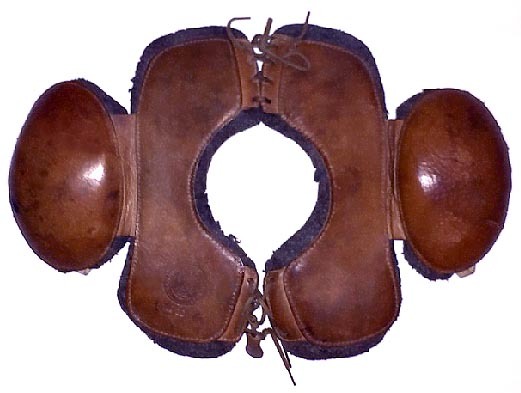 1910’s Antique Football Shoulder Pads made by GoldSmith