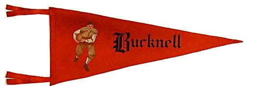 Antique Football Pennant - Bucknell 1900-1910