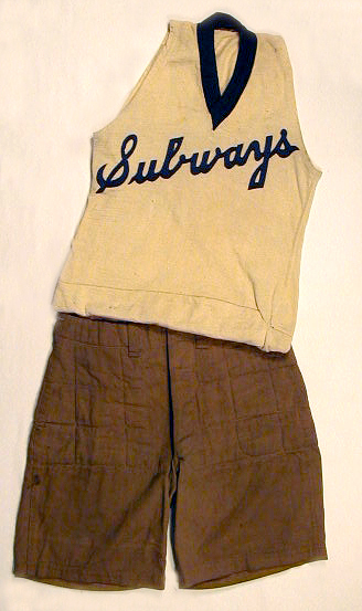 1900-1910’s Basketball Uniform with Quilted Shorts