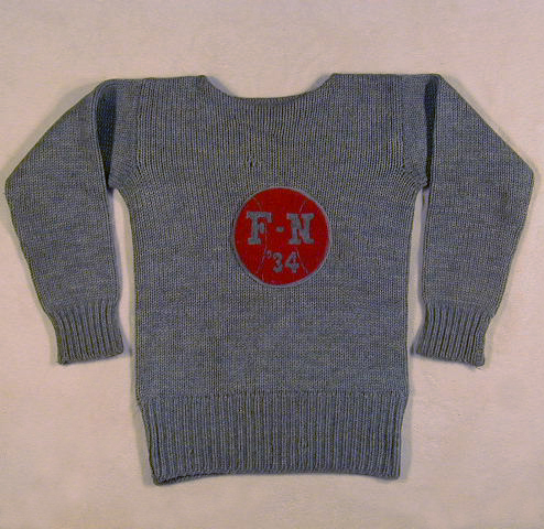 1934 Basketball Sweater - RARE
