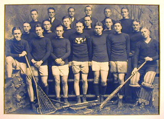 1924 Lacrosse Photo from Yale University