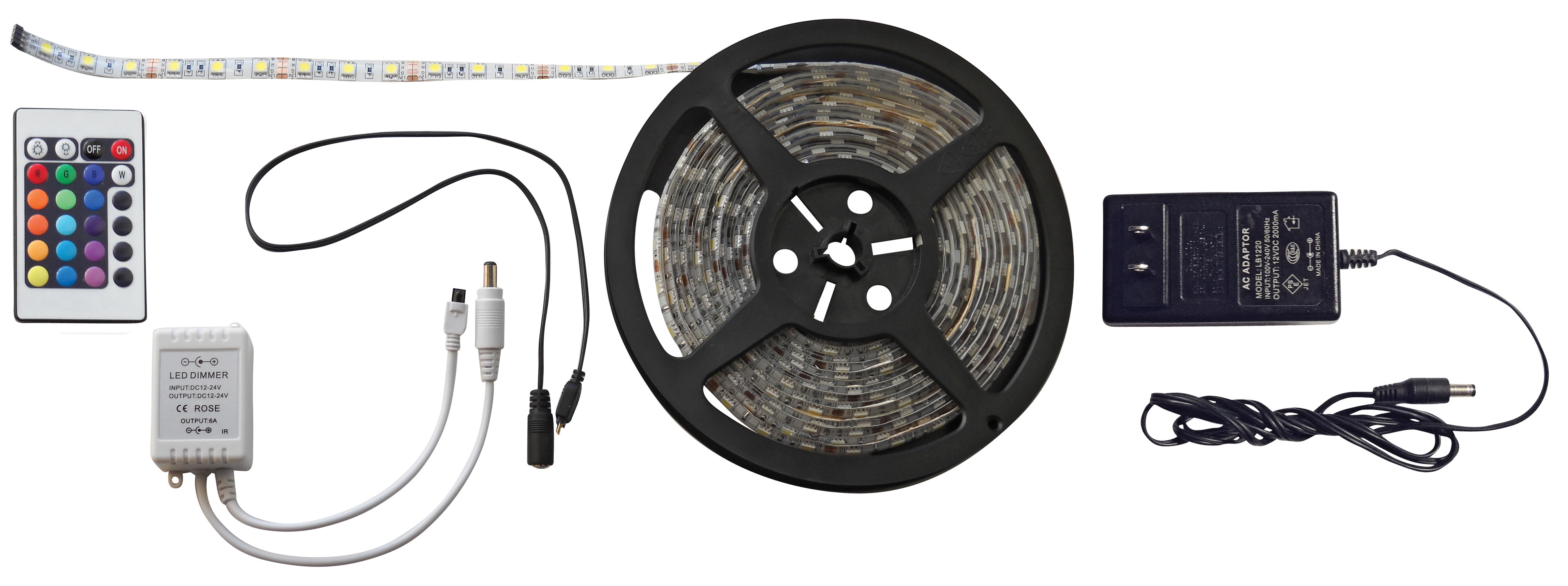 16 Foot RGB LED Strip Light Kit 52688