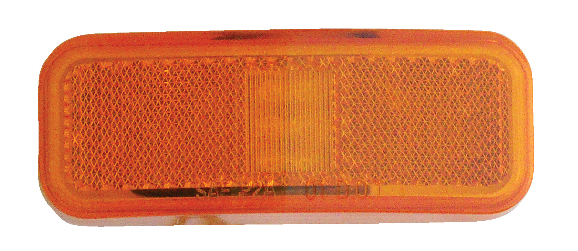 Weatherproof LED 4" x 1.5" Marker Light with Reflector - Amber 52718