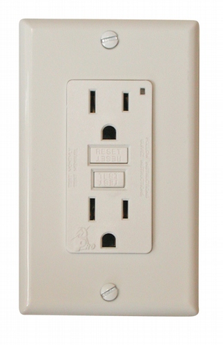 GFI Receptacle - White GFI Receptacle - White