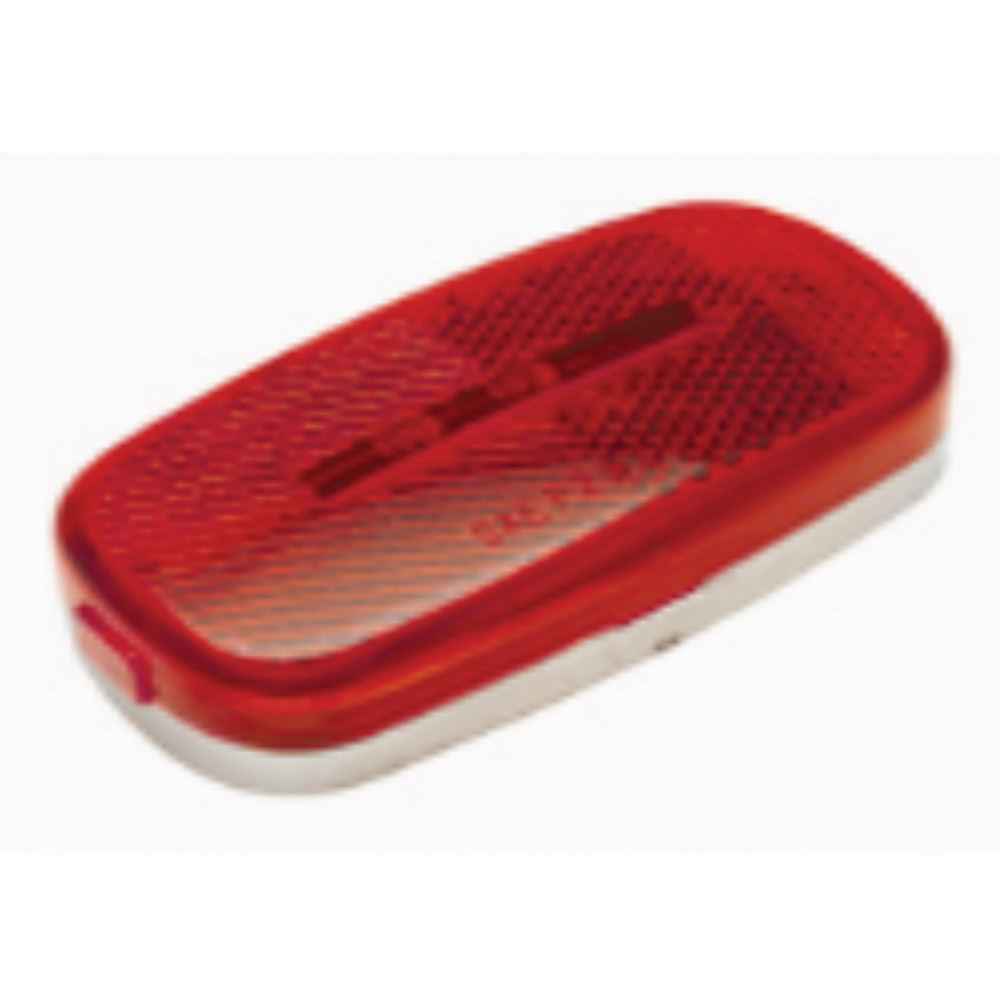 9 Diode Waterproof LED 4" x 2" Marker Light - Red 52712