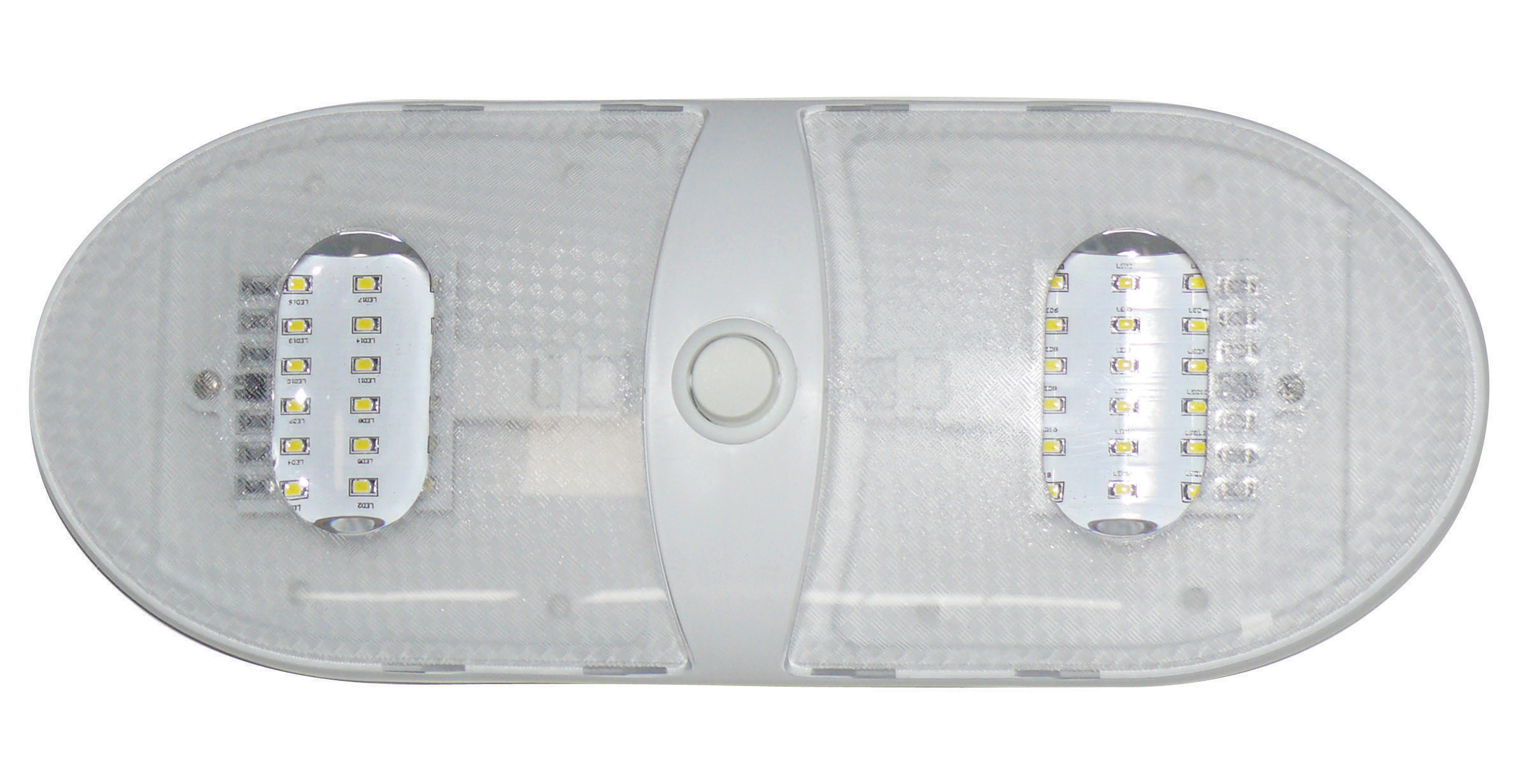 Slim Line Double LED Dome Light 65430