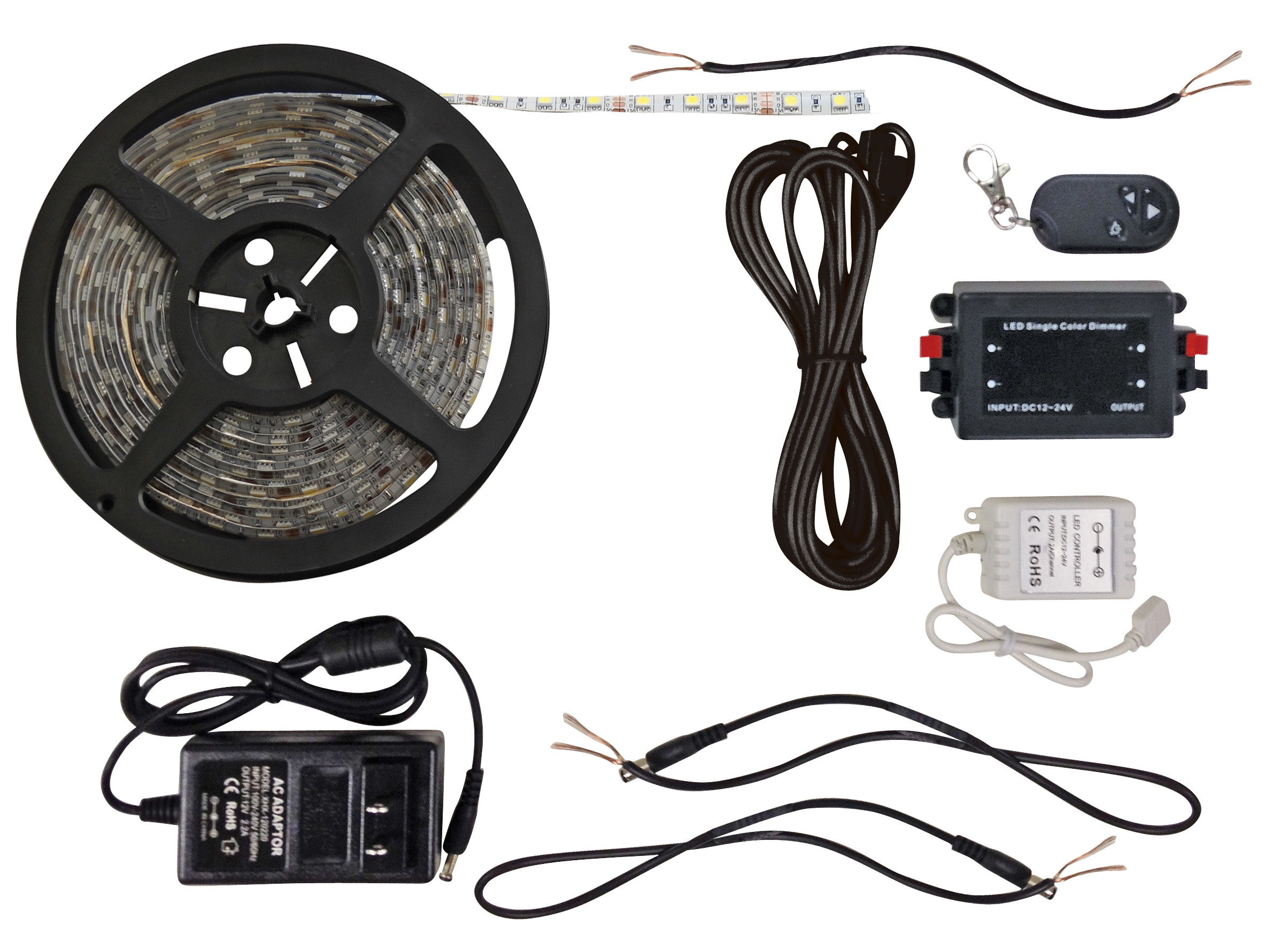 Bright White 16 Foot LED Strip Light Kit 52665