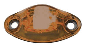LED Exterior Light - 2 Diode 2 Wire Marker Light Amber 52439