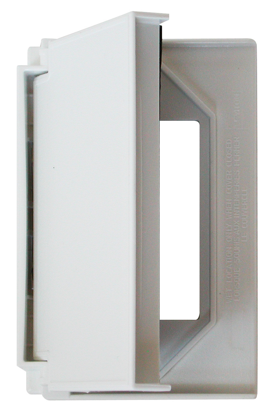 Decor Receptacle Cover - White 52516