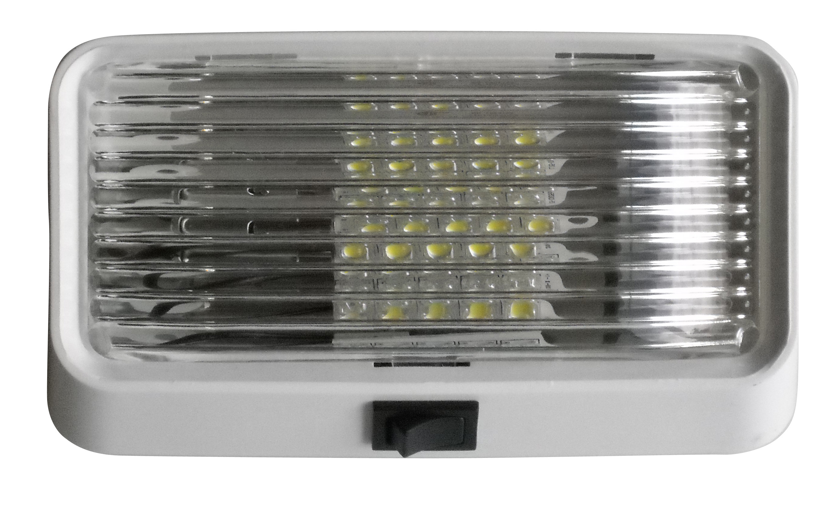 LED Porch Light with On/Off Switch - Clear 52723