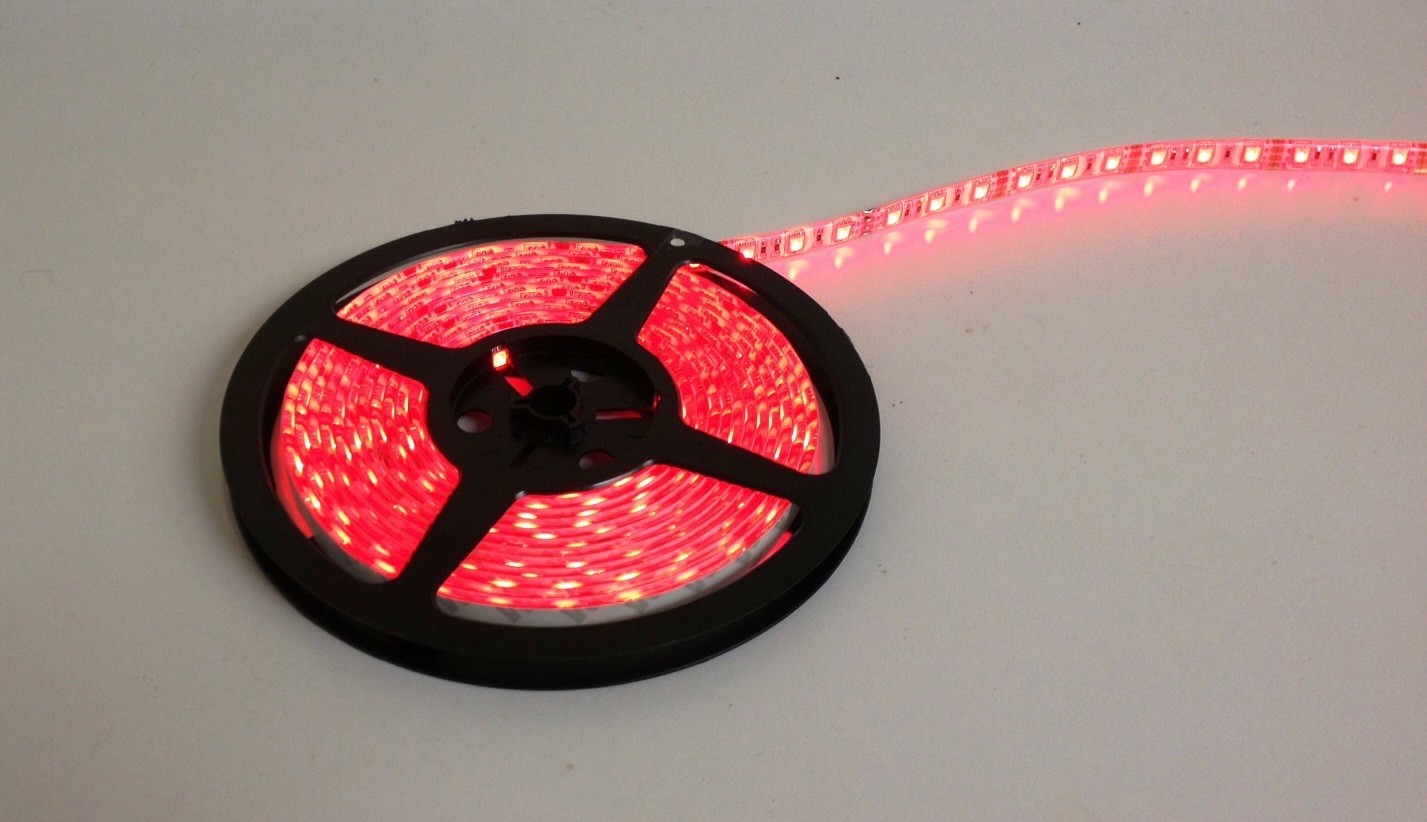 16 Foot RED LED Strip Light Only 16 Foot RED LED Strip Light Only