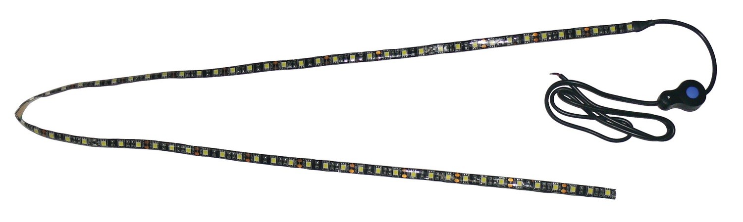 Black Backed LED Utility Strip Light - 4 Foot Black Backed LED Utility Strip Light - 4 Foot
