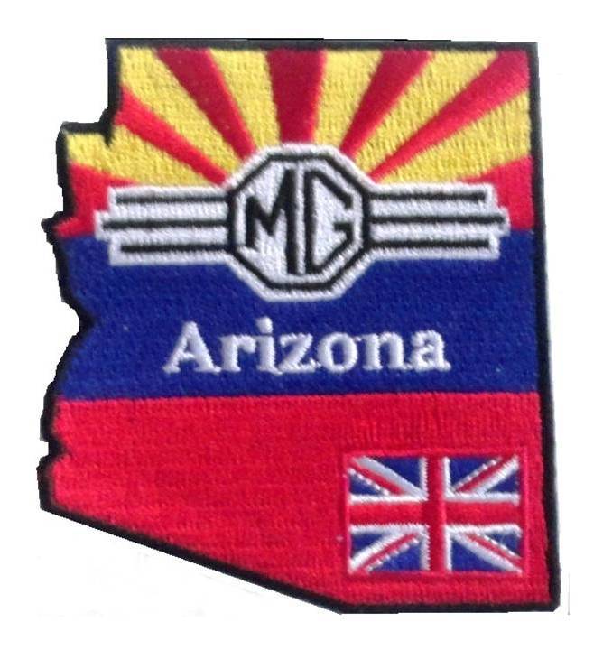 (04) Arizona MG Club Embroidered Patch 04