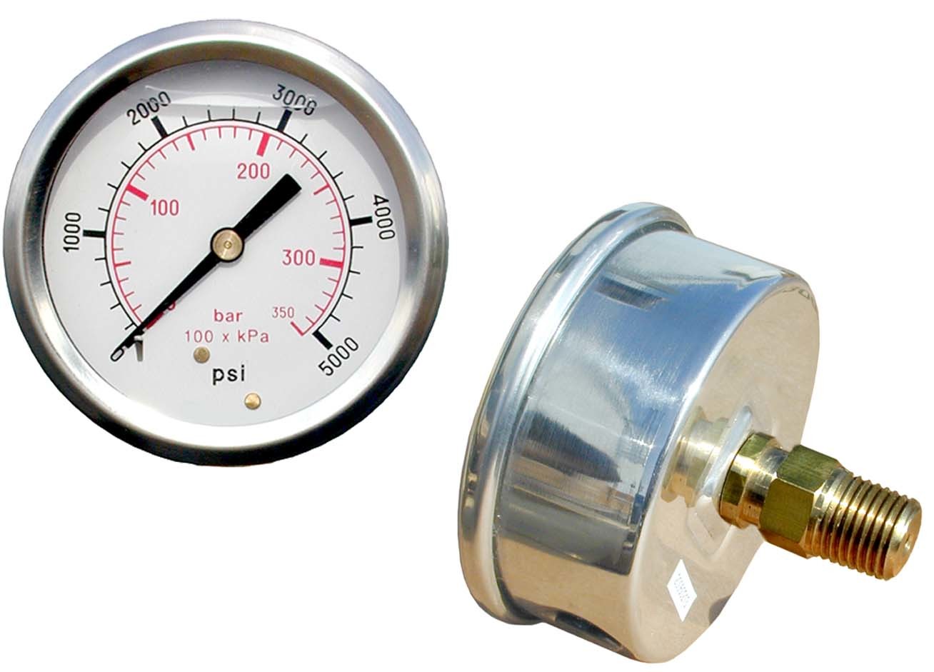 6000 PSI Back Mount GAUGE Back Mount Gauges Hydraulic Catalog