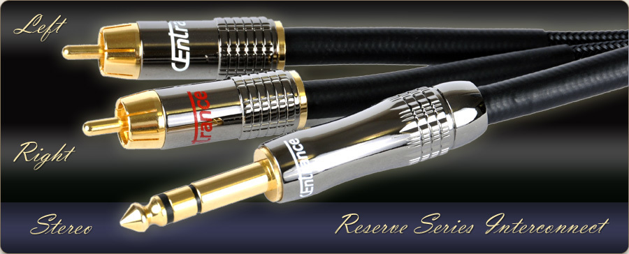 Reserve Series Stereo 1/4" to Dual RCA cable