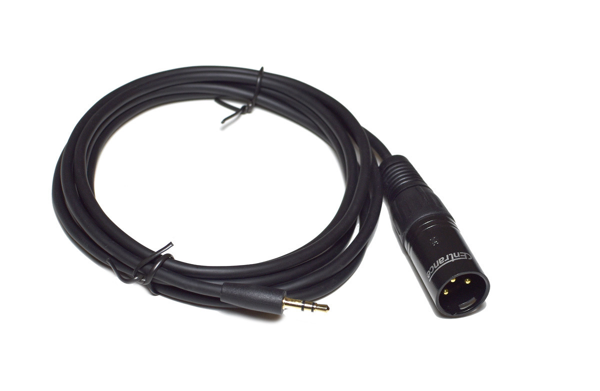 Balanced XLR to 1/8" Audio Cables (pair) Store CEntrance