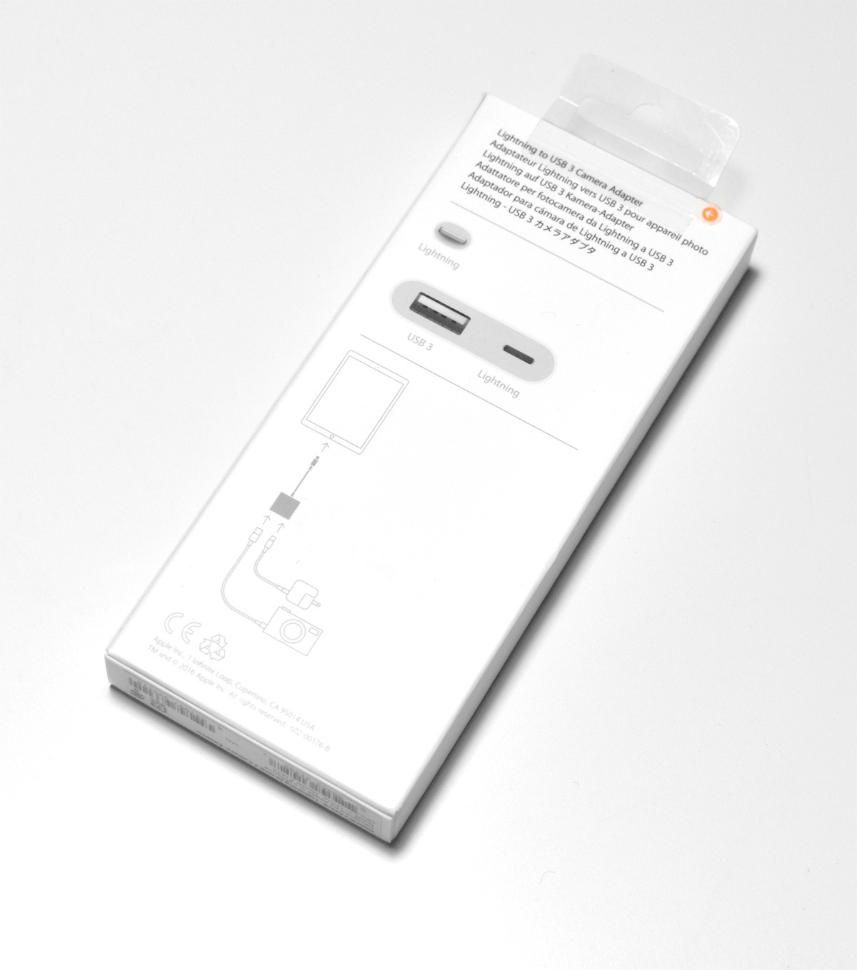 Lightning to USB 3 adapter