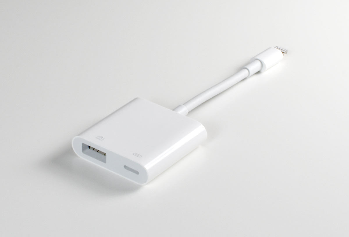 Lightning to USB 3 adapter