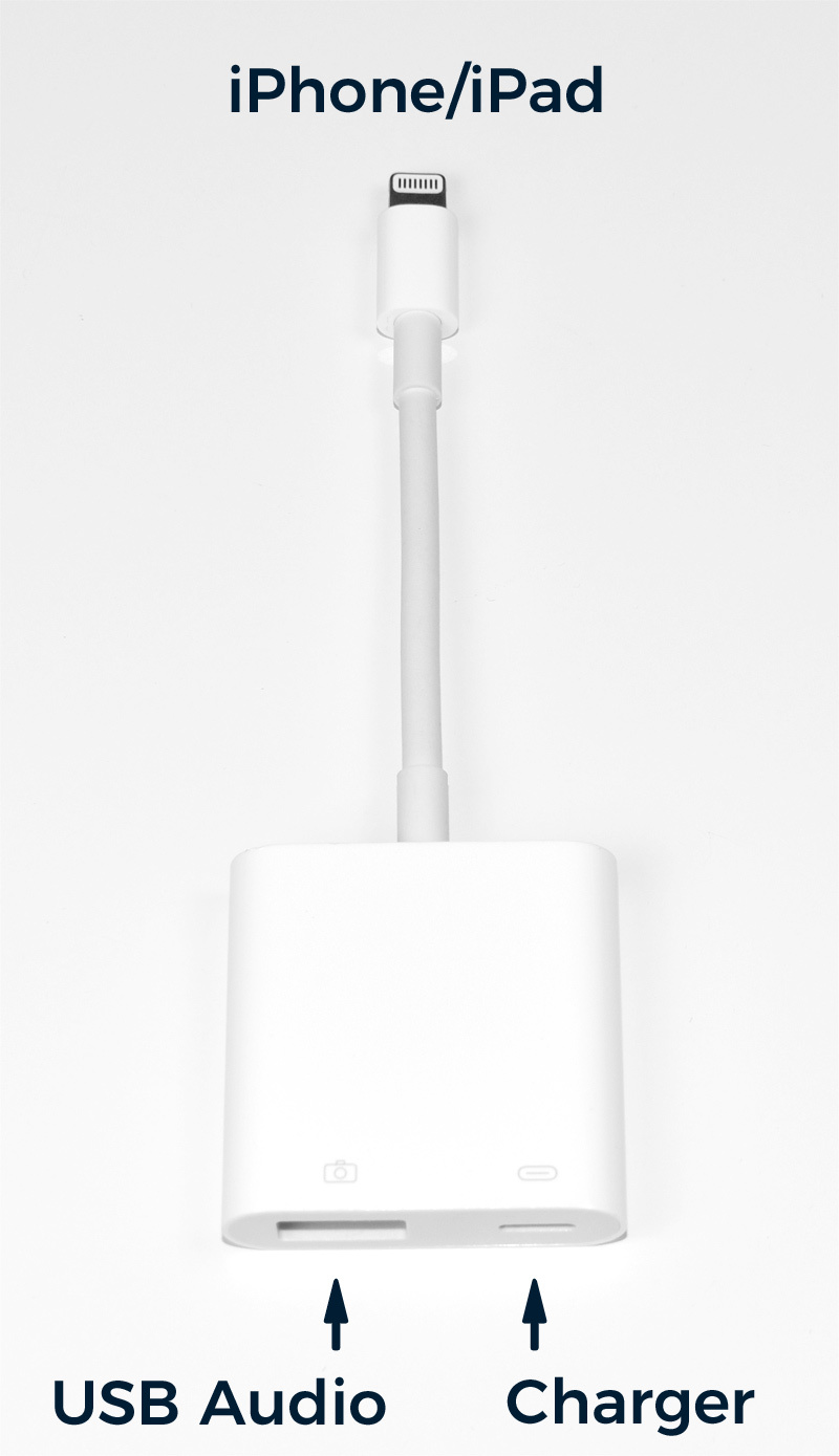 Lightning to USB 3 adapter