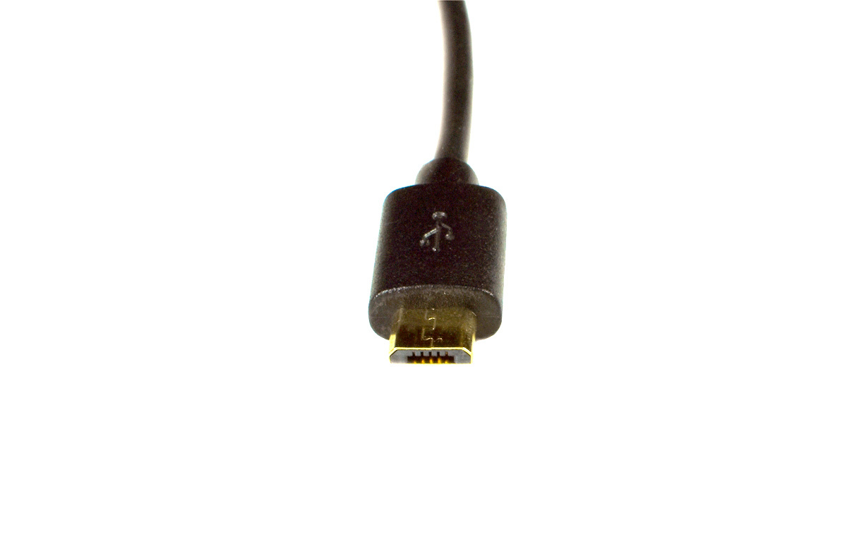 USB C to Micro USB cable, .65 ft (.2M)