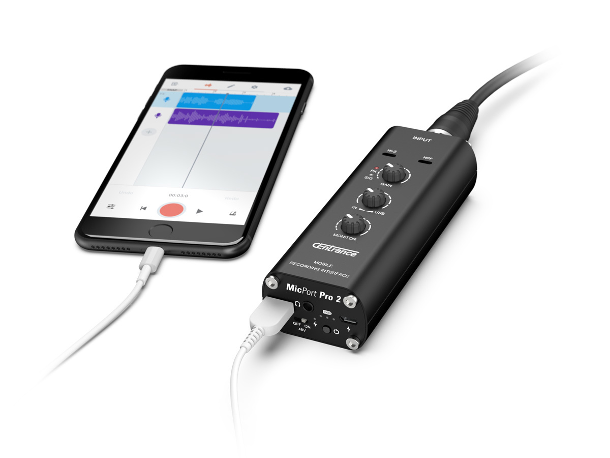 MicPort Pro 2 - Mobile Recording Interface *Preorder* 00030