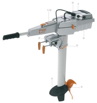 Torqeedo 1003 S & L Electric Outboard LONG Shaft