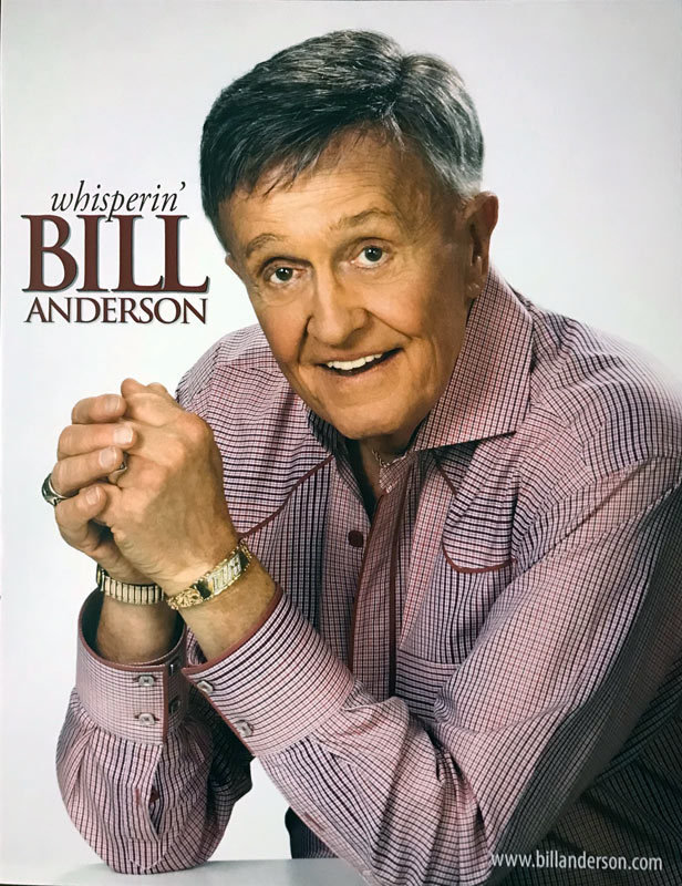 8 x 10 Bill Anderson Photo Red Shirt 8 x 10 Bill Anderson Photo Red Shirt