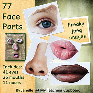 77 Photo Graphics of Face Parts 00071