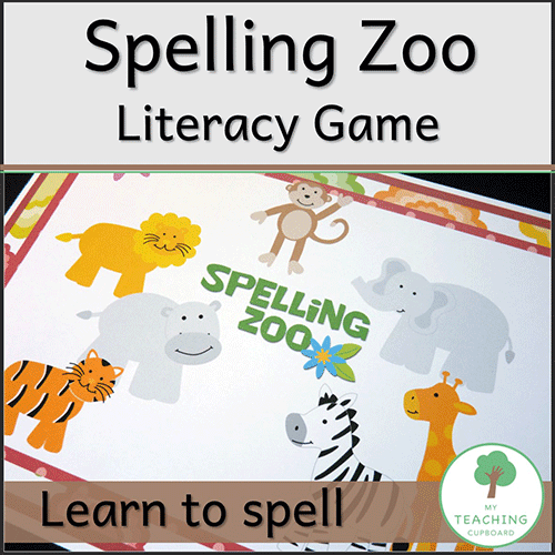 Spelling Zoo Literacy Game 00029