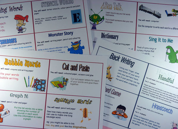 68 Spelling Activity Cards