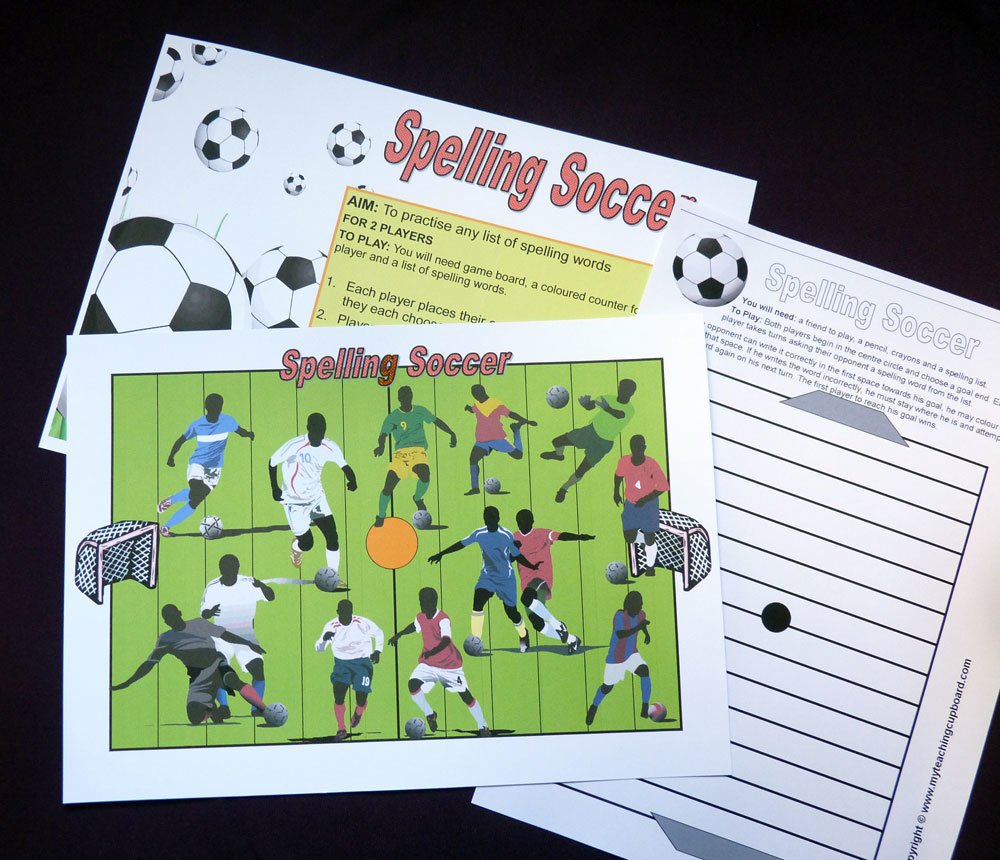 Soccer Spelling Game
