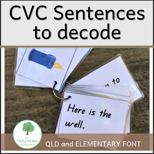 CVC Sentences to Decode 00074