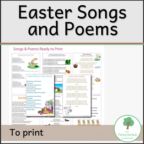 Easter Songs & Poems to Print 00039