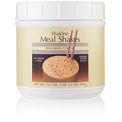 Shaklee Meal Shakes, Baverian Cocoa Label