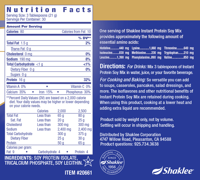 Instant Protein® Soy Mix