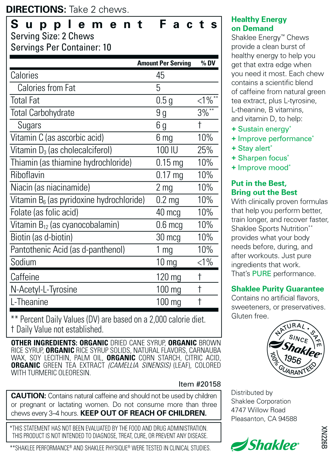 Energy Chews