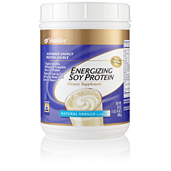 Energizing Soy Protein Natural Vanilla (30 oz.) 20665