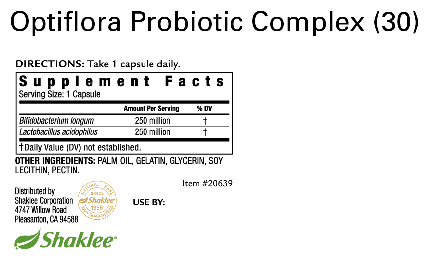 Optiflora Probiotic Complex (30)