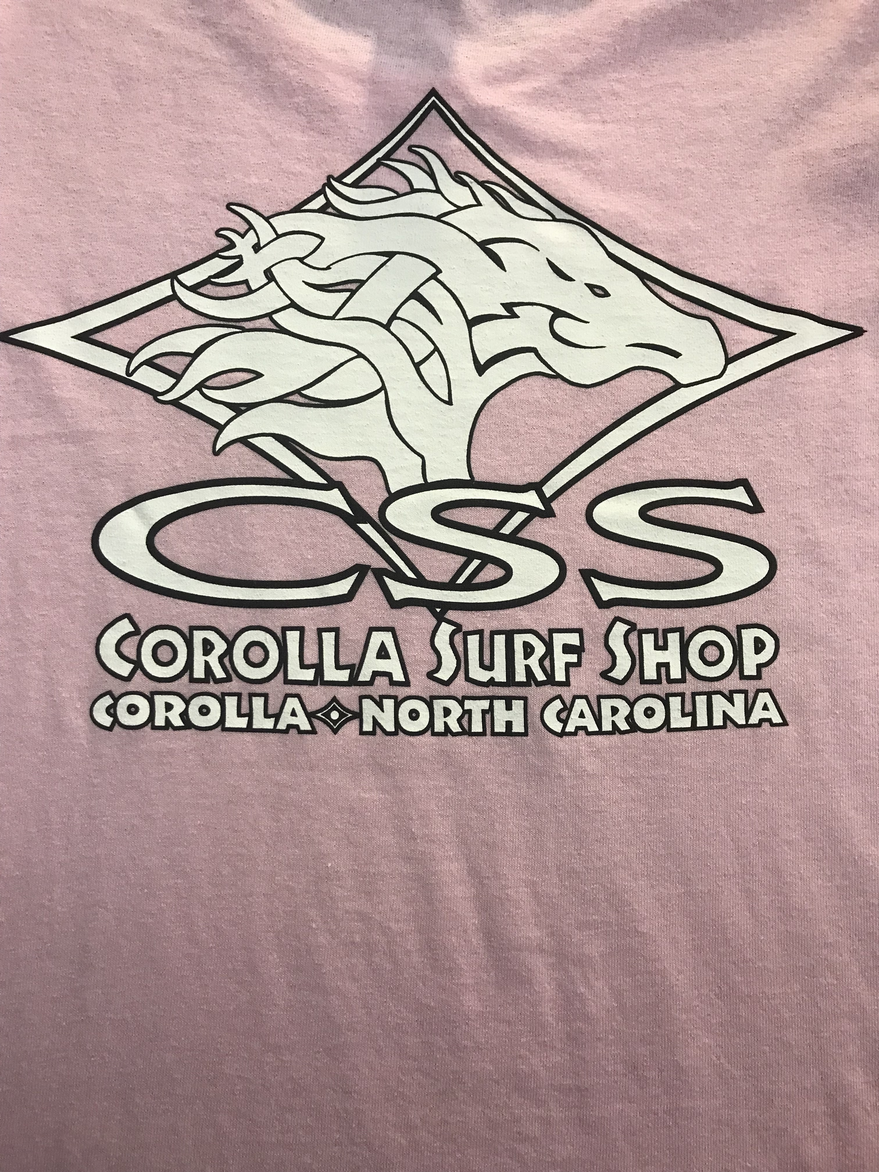 Light Pink Womens 100% Cotton Tribal Tee S/XL