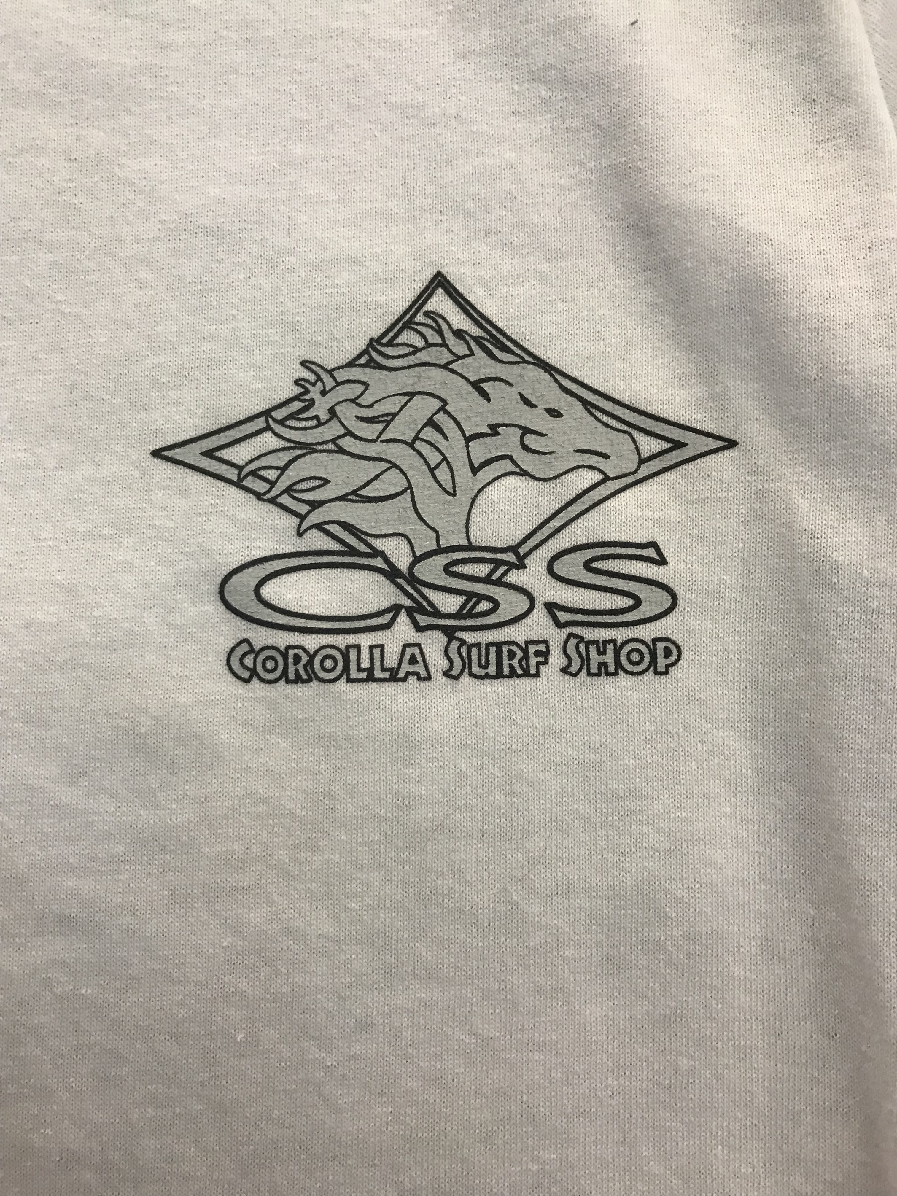 Mens White Tri-blend Tribal Tee S/XXL