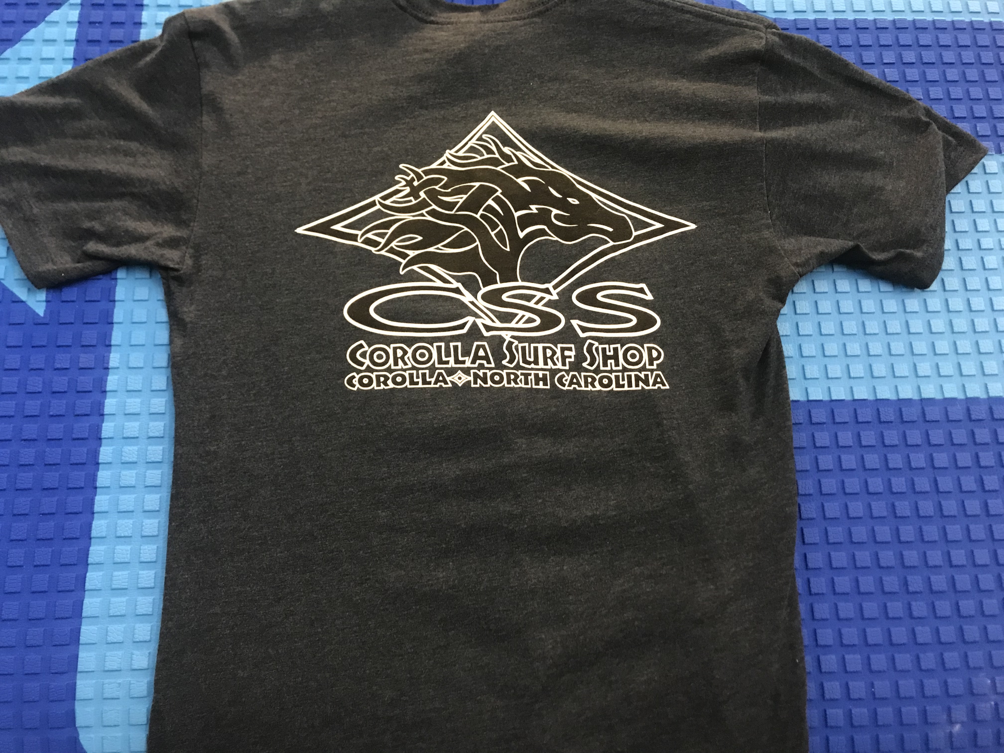 Midnight Navy Mens Tri-blend Tribal Tee S/XXL 65222
