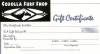 GIFT CERTIFICATE FOR 1 WEEK SURFBOARD RENTAL 616